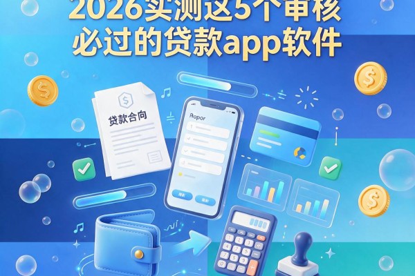 未成年也能借?2026实测这5个审核必过的贷款app软件