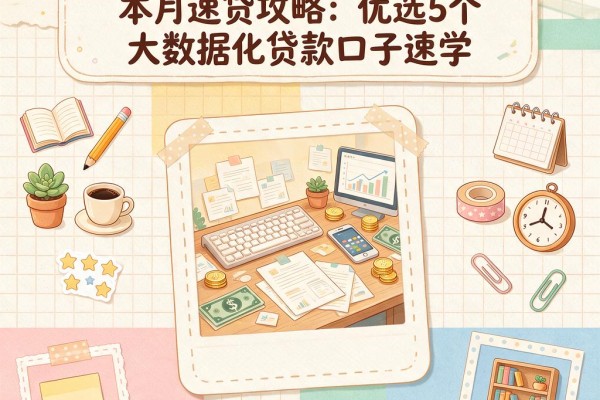 除了支付宝微信还可以借钱!本月速贷攻略:优选5个大数据化贷款口子速学