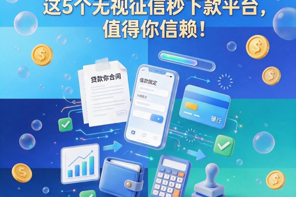 微信借钱口子软件大合集!这5个无视征信秒下款平台,值得你信赖