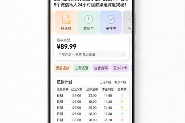 芝麻信用分500贷款秒批！2026黑户必看：5个微信私人24小时借款渠道深度揭秘