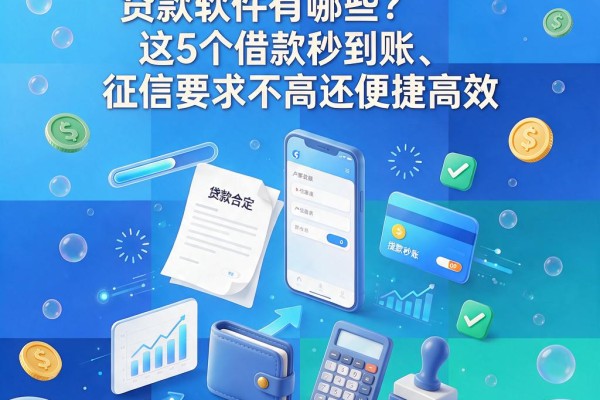 黑户也能做的贷款软件有哪些?这5个借款秒到账、征信要求不高还便捷高效