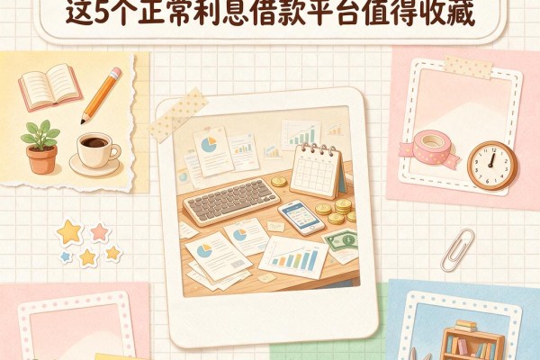 2026年必看：啥贷款利息低一些？这5个正常利息借款平台值得收藏
