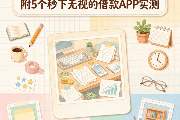 人工审核贷款2026强推合集|附5个秒下无视的借款APP实测