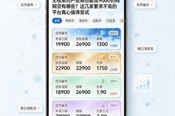 无视黑白户逾期也能借9000的网贷有哪些?这几家要求不高的平台真心值得尝试