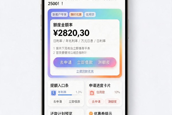 支付宝包下2000的贷款能借吗?2026核心技巧揭秘:这5个借钱平台稳下2500!