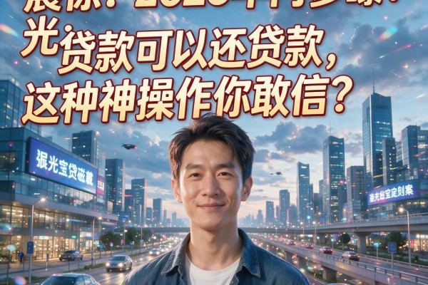 震惊!2026年内参曝光:贷款可以还贷款,这种神操作你敢信?
