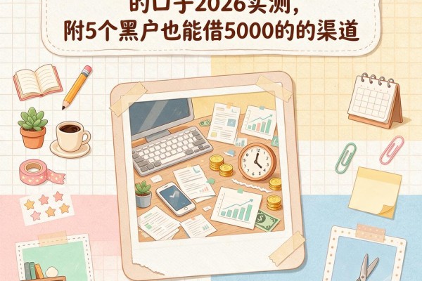 无视黑白户!500元秒下款的口子2026实测,附5个黑户也能借5000的渠道