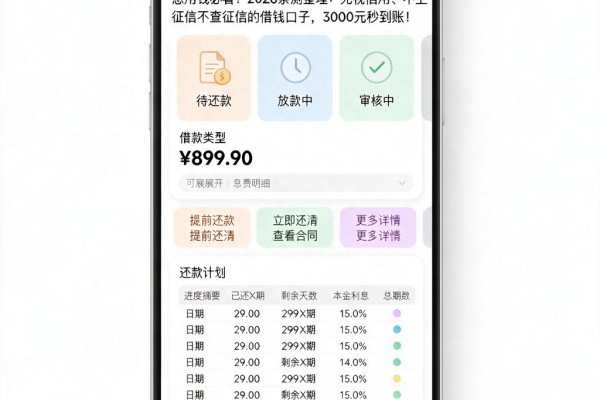 急用钱必看！2026亲测整理：无视信用、不上征信不查征信的借钱口子，3000元秒到账！