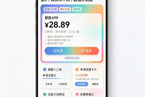 一万元分12期怎么借？这5个网贷APP两千起借秒到账
