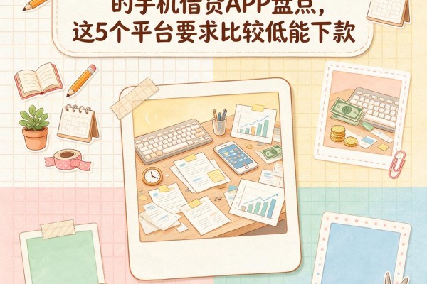 2026新手必看!门槛超低的手机借贷APP盘点,这5个平台要求比较低能下款