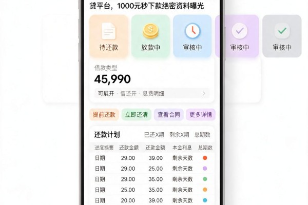 无视征信、不查信用卡!2026年这5个网贷平台,1000元秒下款绝密资料曝光