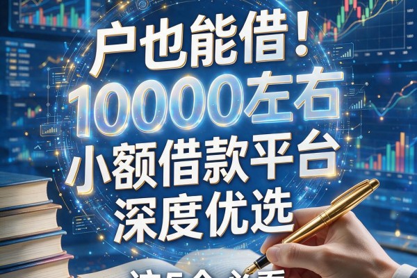 黑户也能借!10000左右小额借款平台深度优选,这5个必看