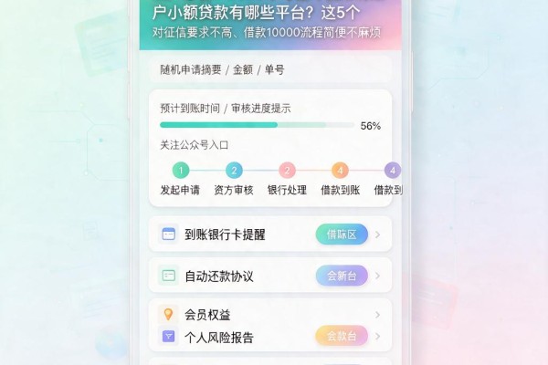 黑户必看!2026年可循环使用的黑户小额贷款有哪些平台?这5个对征信要求不高、借款10000流程简便不麻烦