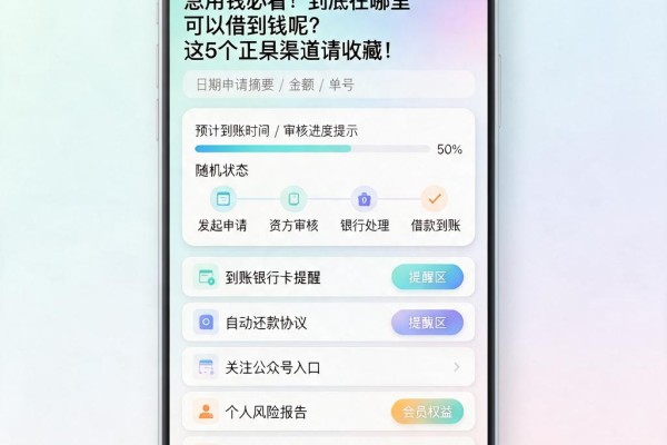 急用钱必看!到底在哪里可以借到钱呢?这5个正规渠道请收藏