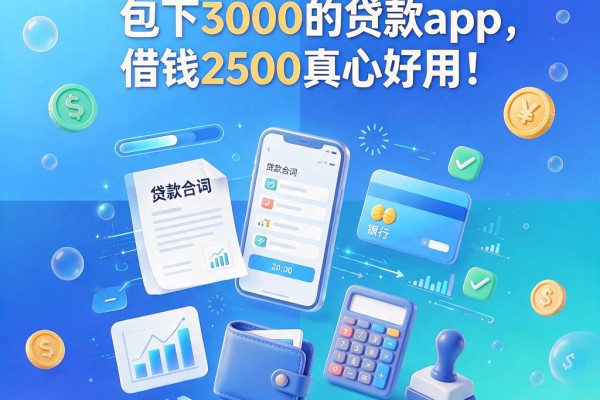 20岁必看!这5个包下3000的贷款App,借钱2500真心好用