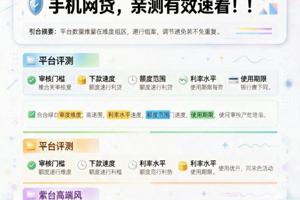 实测这5个一定能通过的手机网贷，亲测有效速看！