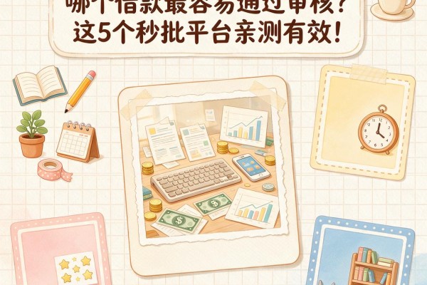 2026年急用钱必看:哪个借款最容易通过审核?这5个秒批平台亲测有效!