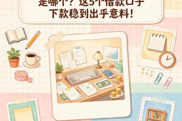 2026年黑户最好过的网贷平台是哪个?这5个借款口子下款稳到出乎意料!
