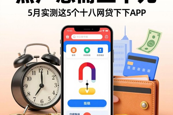 黑户急需五千元?5月实测这5个十八周网贷秒下APP,私人借贷渠道大揭秘