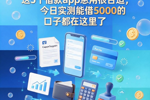 黑户借款必看！这5个借款app急用很合适，今日实测能借5000的口子都在这里了