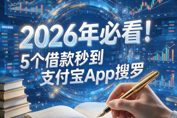 2026年必看！5个借款秒到支付宝App搜罗，网贷秒下2000到支付宝真香