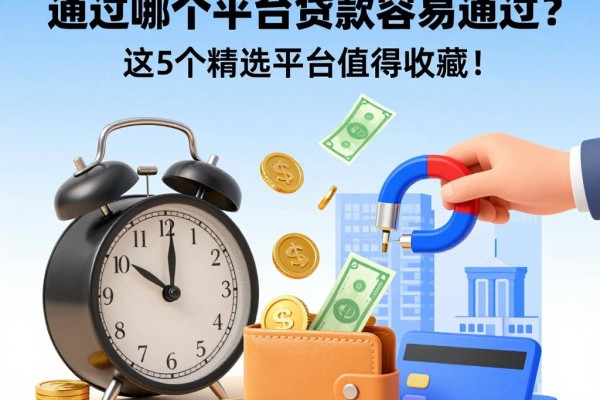 2026年最新汇总：通过哪个平台贷款容易通过？这5个精选平台值得收藏！