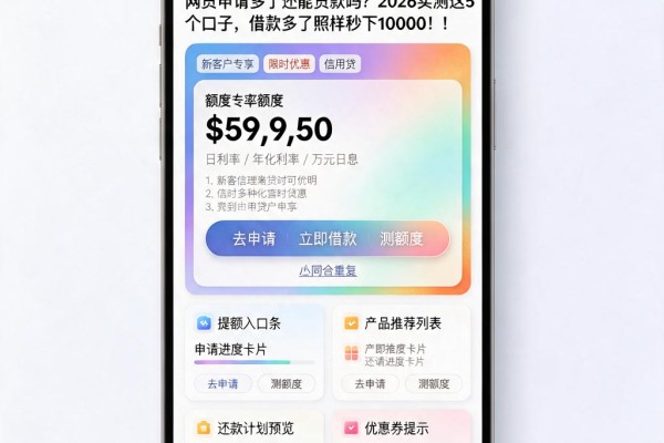 网贷申请多了还能贷款吗？2026实测这5个口子，借款多了照样秒下10000！