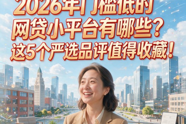 2026年门槛低的网贷小平台有哪些？这5个严选品评值得收藏！