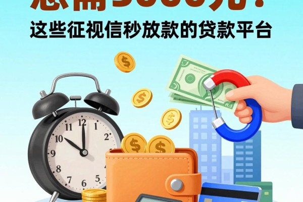 急需5000元?这些无视征信秒放款的贷款平台,借钱真的方便