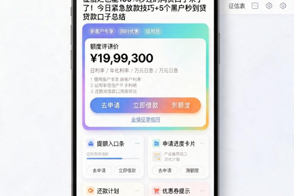 征信黑、征信不好、征信烂也能100%秒过的网贷口子来了！今日紧急放款技巧+5个黑户秒到贷款口子总结