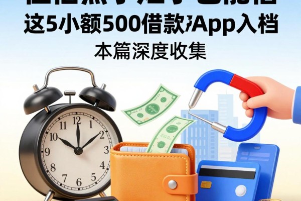 征信黑了烂了也能借!这5个小额500借款的app入档,本篇深度收集!