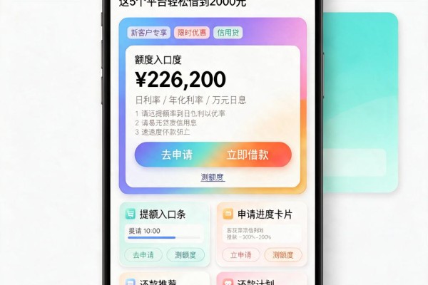 4月速看速存!网上可以贷款平台有哪些?这5个平台轻松借到2000元