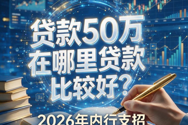 贷款50万在哪里贷款比较好?2026年内行支招,这样选才划算!