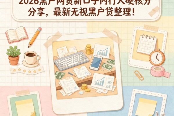 无视黑户也能下款?2026黑户网贷新口子内行人硬核分享,最新无视黑户贷整理!