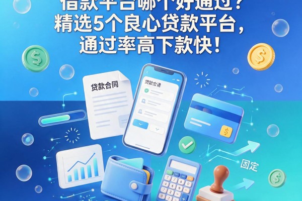 2026年秒放款的网络借款平台哪个好通过?精选5个良心贷款平台,通过率高下款快!