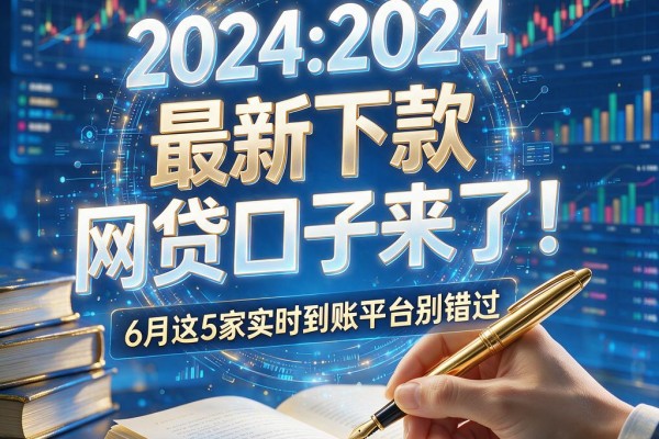 黑户最新下款的网贷口子来了!6月这5家实时到账平台别错过