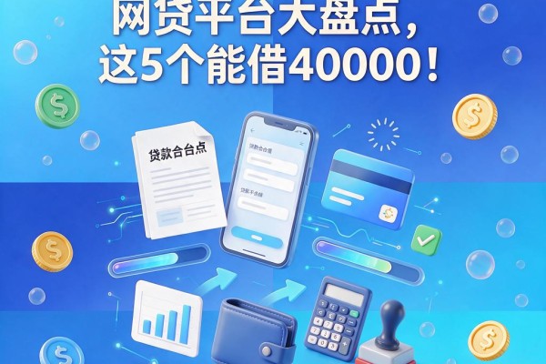 2026年还能放款的网贷平台大盘点，这5个能借40000！