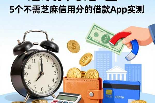急用钱必看！5个不需要芝麻信用分的借款app实测，无需芝麻信用轻松借1000