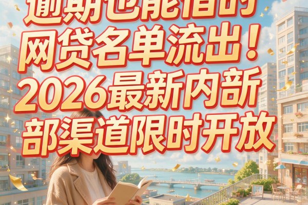 逾期也能借的网贷名单流出!2026最新内部渠道限时开放