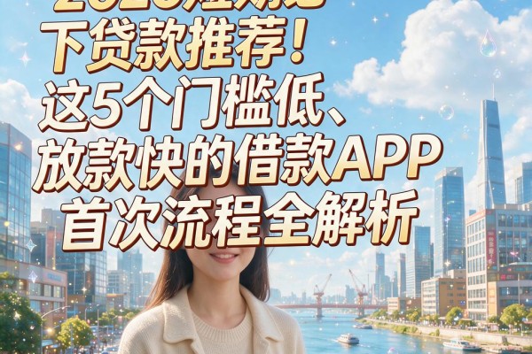 2026短期必下贷款推荐!这5个门槛低、放款快的借款APP首次流程全解析