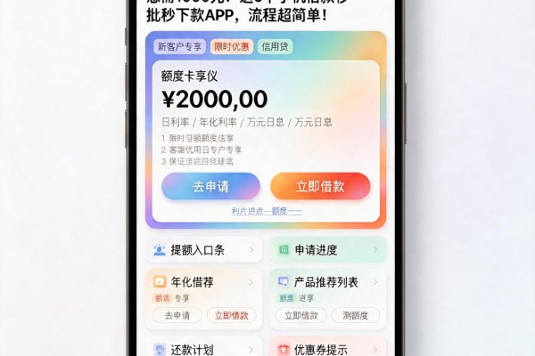 急需1000元?这5个手机借款秒批秒下款APP,流程超简单!