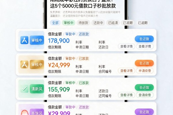 刚刚成年必过的贷款口子盘点!这5个5000元借款口子秒批放款