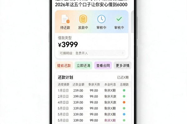 芝麻信用分550分可以申请的贷款盘点!2026年这五个口子让你安心借到6000