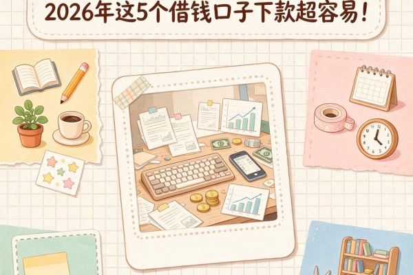 黑户不查征信的网贷平台盘点:2026年这5个借钱口子下款超容易!