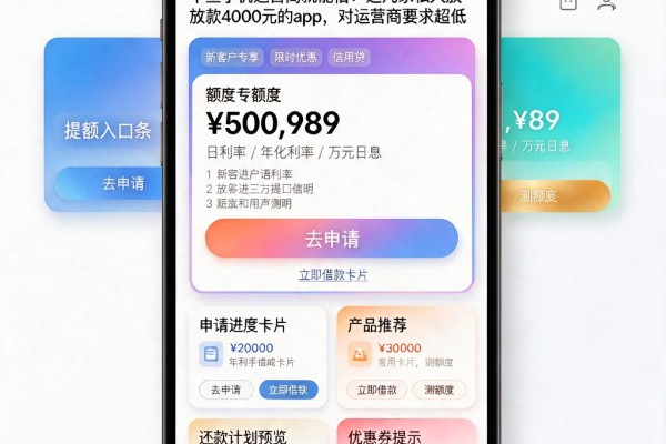 不查手机运营商就能借!这几家私人放款4000元的App,对运营商要求超低