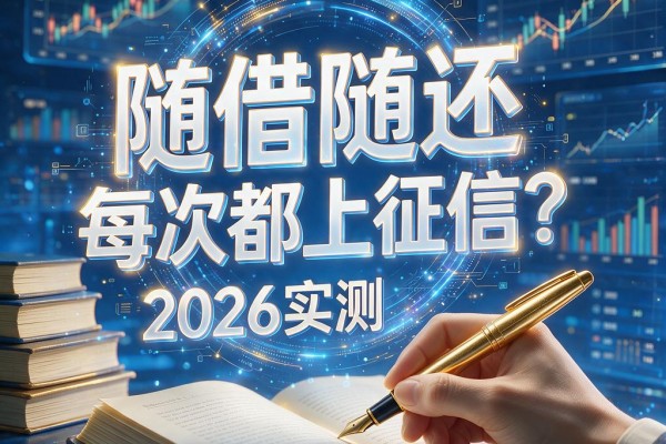 随借随还每次都上征信？2026实测这5个借款App秒放款无视征信