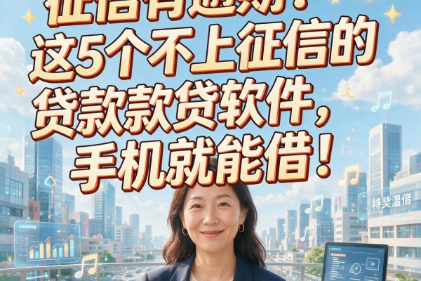 征信有逾期？这5个不上征信的贷款软件，手机就能借！