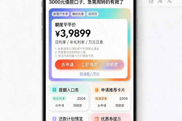逾期中也能秒下款!这5个必过的3000元借款口子,急需周转的有救了