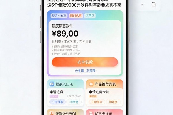 实测通过!不限年龄的网贷有哪些?这5个借款9000元软件对年龄要求真不高