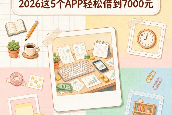 新手机号申请贷款必看!2026这5个APP轻松借到7000元
